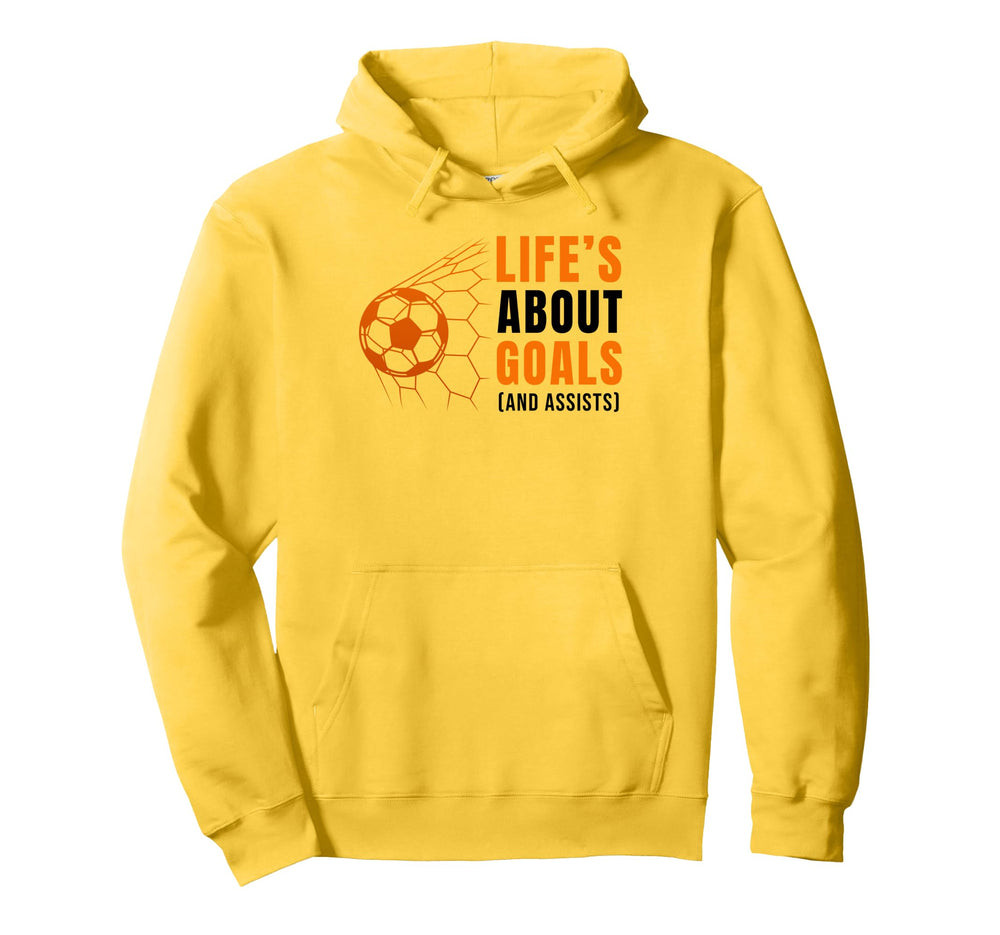 Soccer Football Assistant Soccer Hoodie - Fun Novelty Design Men Women