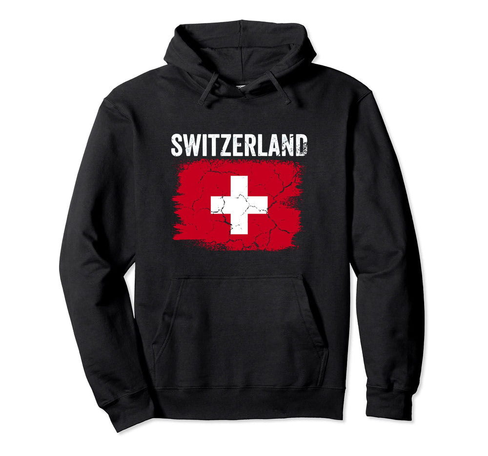 Switzerland Football Soccer Team Hoodie - Casual Everyday Wear for Adults