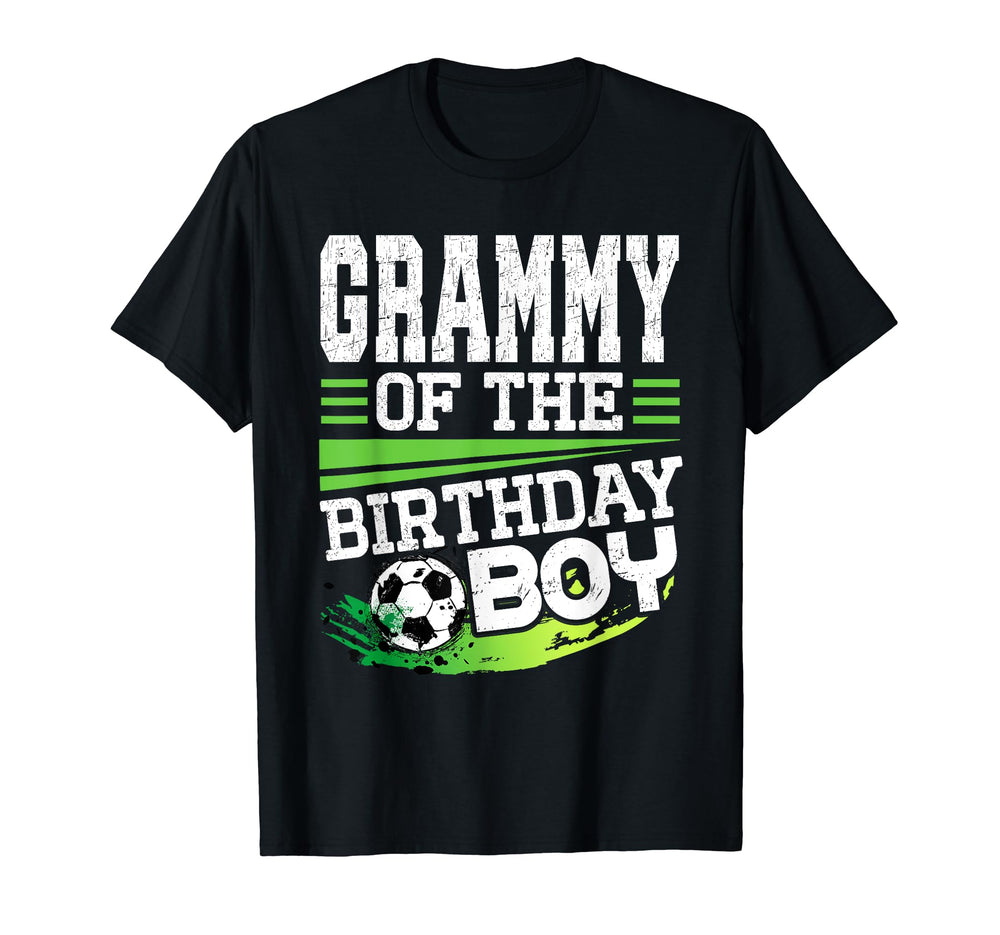 Soccer Birthday Grammy Birthday T-Shirt - Minimalist Print for Adults