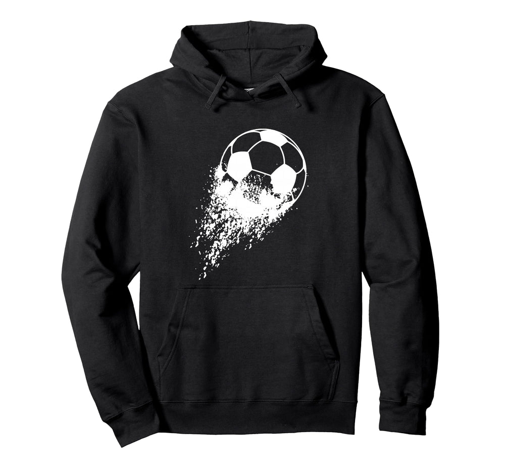 Soccer Player Sports Soccer Ball Hoodie - Novelty Apparel Men Women