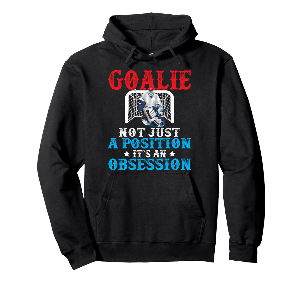 Funny Ice Hockey Goalie Gift Hoodie - Streetwear Style for Adults