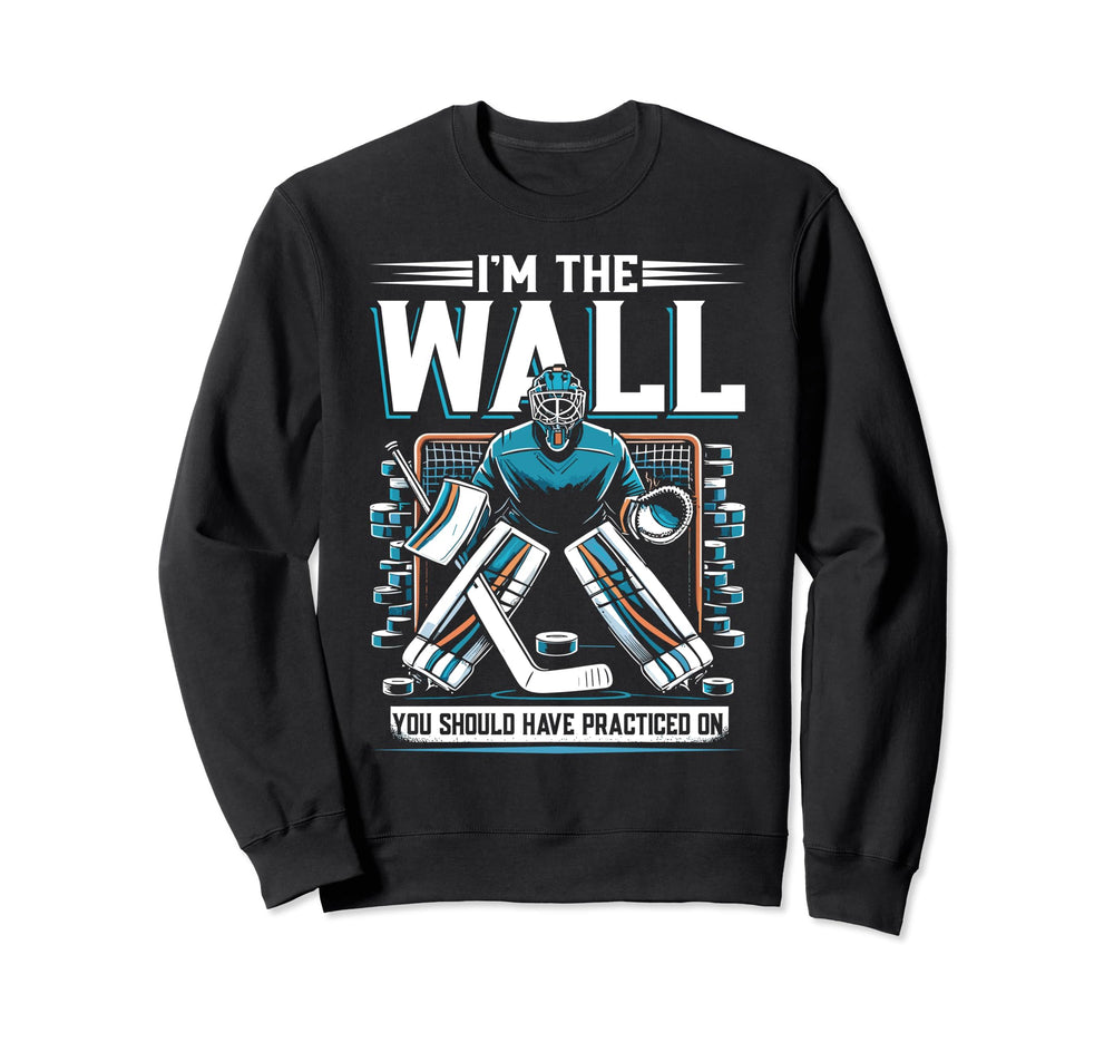 Ice Hockey Goalie Ice Hockey Goalkeeper Sweatshirt - Novelty Apparel Unisex