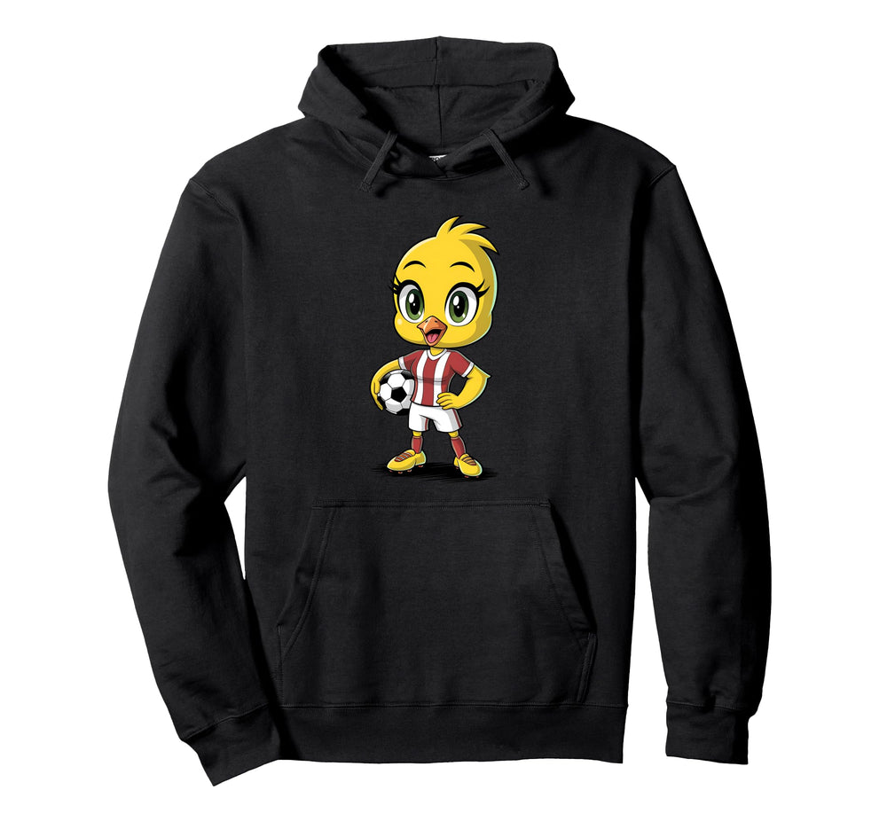 Soccer Chick Soccer Player Soccer Hoodie - Aesthetic Graphic Men Women