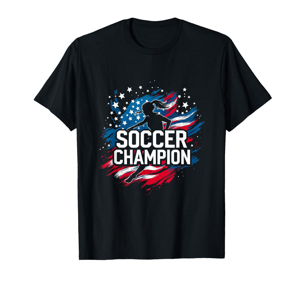 Soccer Champion T-Shirt - Novelty Apparel Men Women
