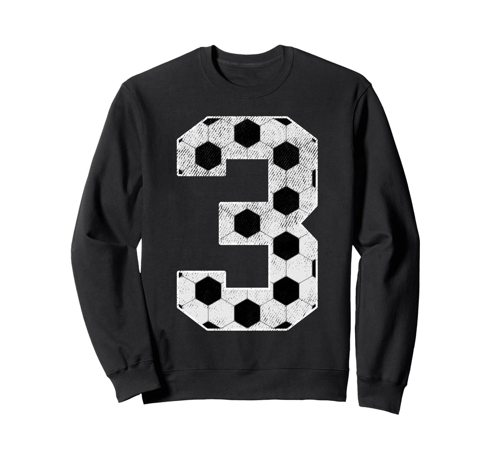 3Rd Birthday Party Three 3 Year Sweatshirt - Minimalist Print Men Women