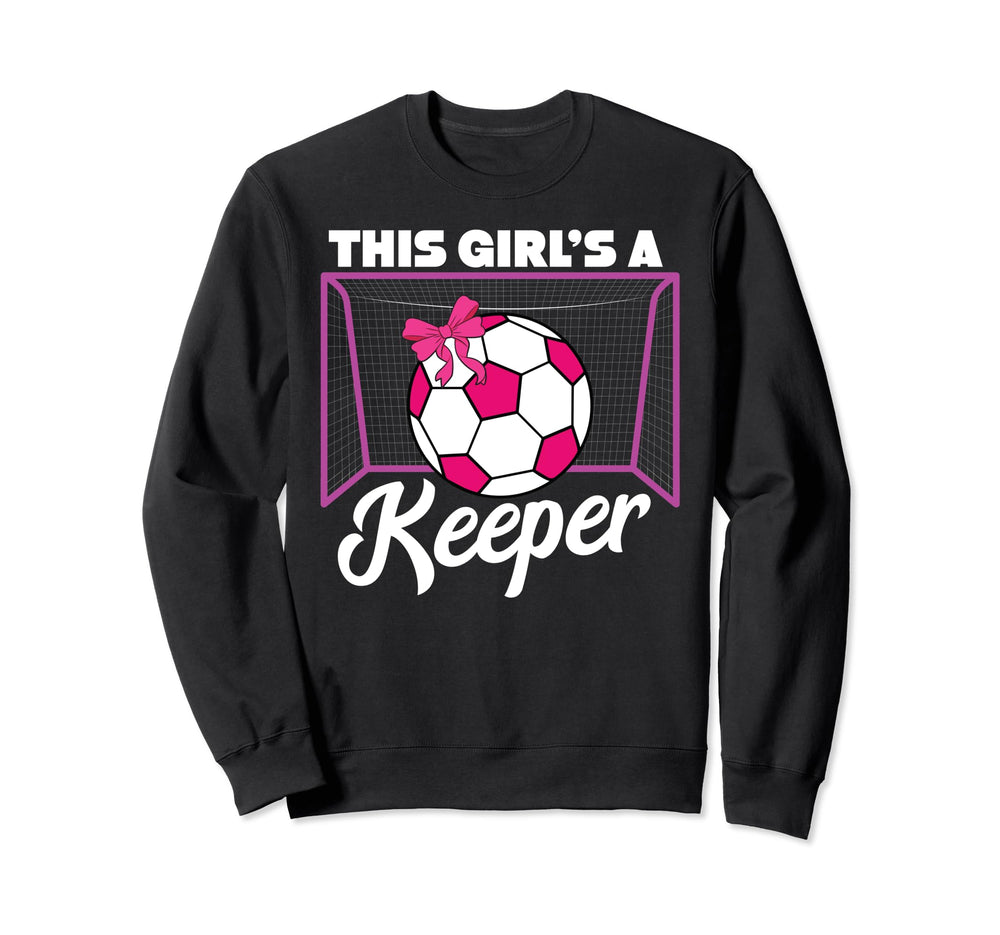 This Is Keeper Goalkeeper Soccer Sweatshirt - Custom Art Print Men Women