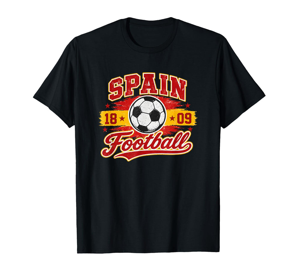 Spain Football Tradition 1809 Soccer T-Shirt - Custom Art Print for Adults