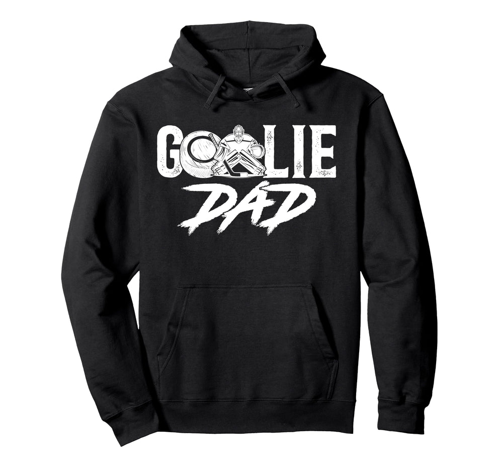 Ice Hockey Goalie Dad Hockey Keeper Hoodie - Streetwear Style Men Women