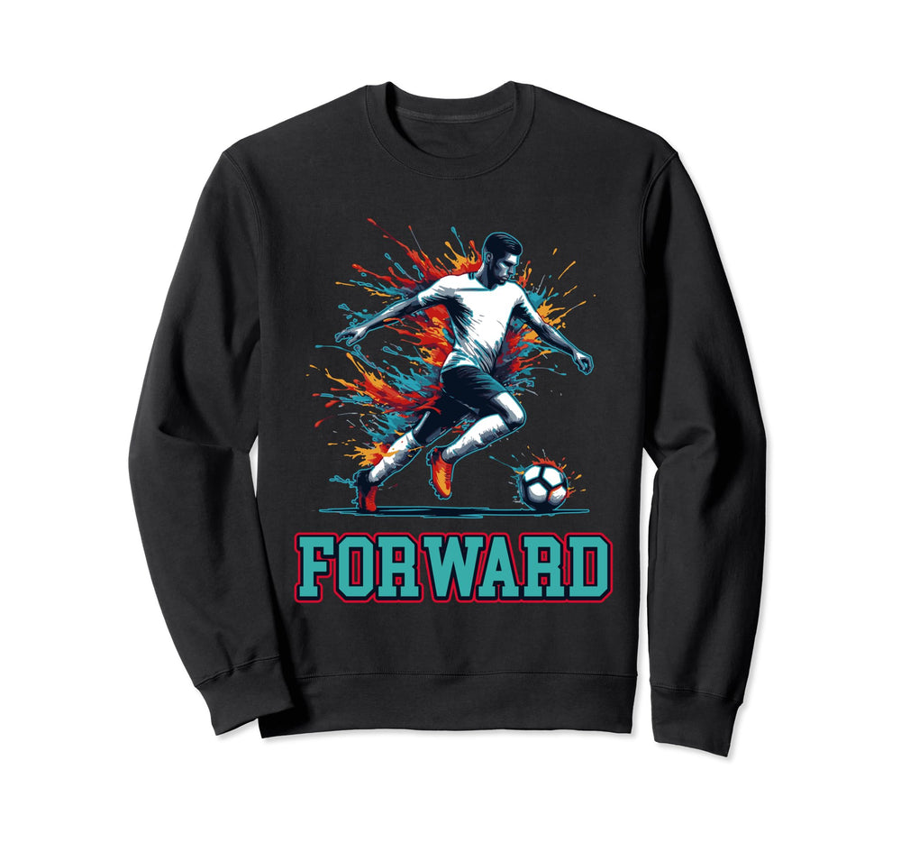Soccer Forward Fullback Sweatshirt - Casual Everyday Wear Men Women