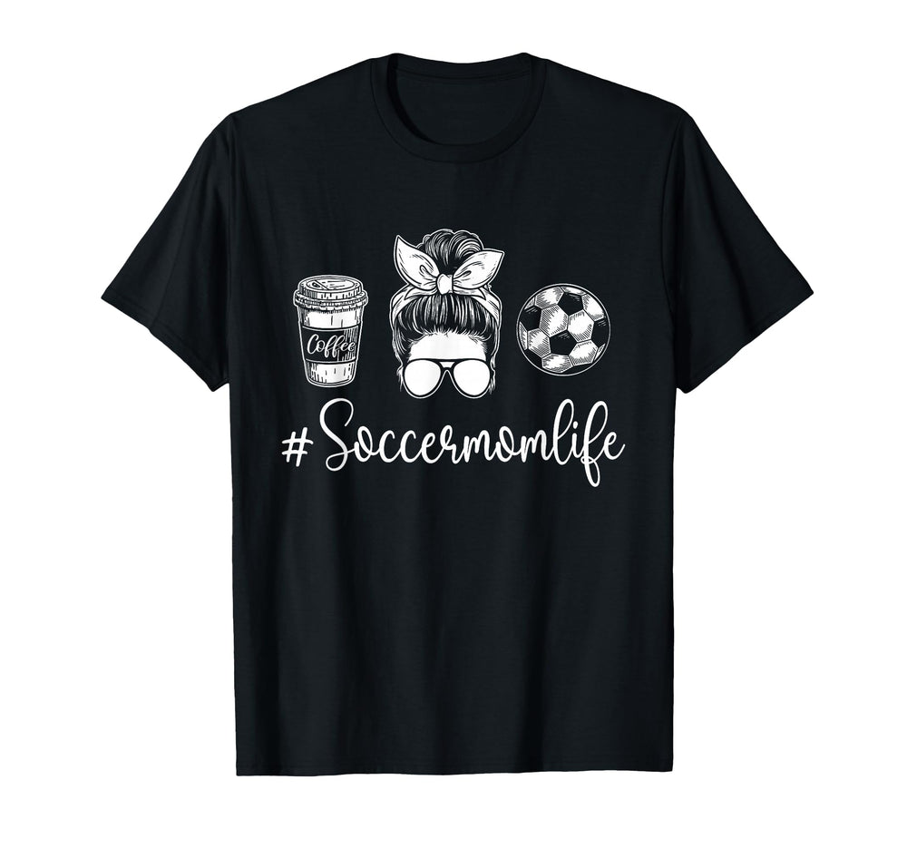 Soccer Mom Life Soccer Lover Soccer T-Shirt - Minimalist Print Men Women