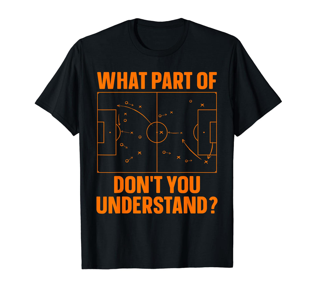 Soccer Art Football Sport Soccer Coach T-Shirt - Trendy Graphic for Adults
