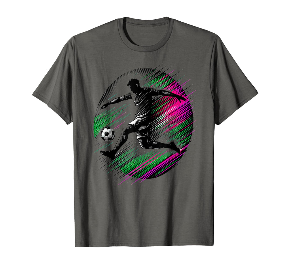 High Impact Soccer Teens And Fans T-Shirt - Novelty Apparel Men Women