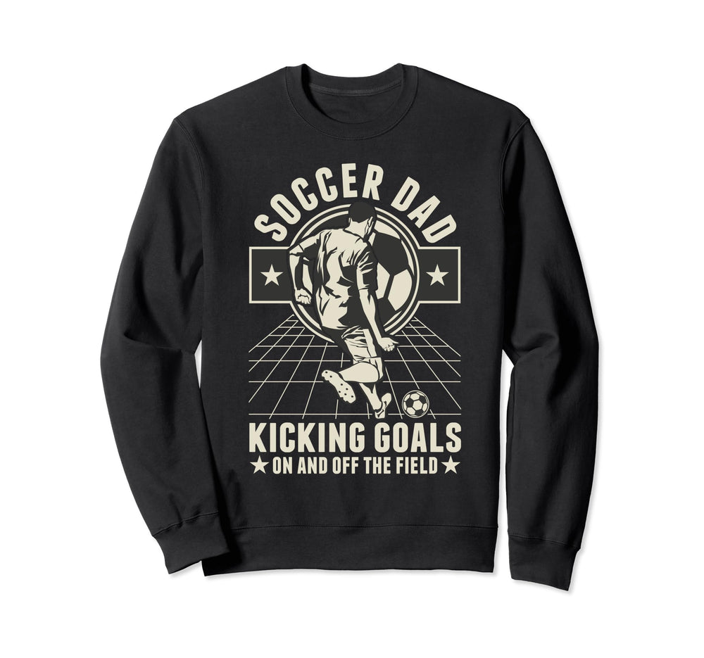 Hilarious Sports Meme Soccer Sweatshirt - Minimalist Print for Adults