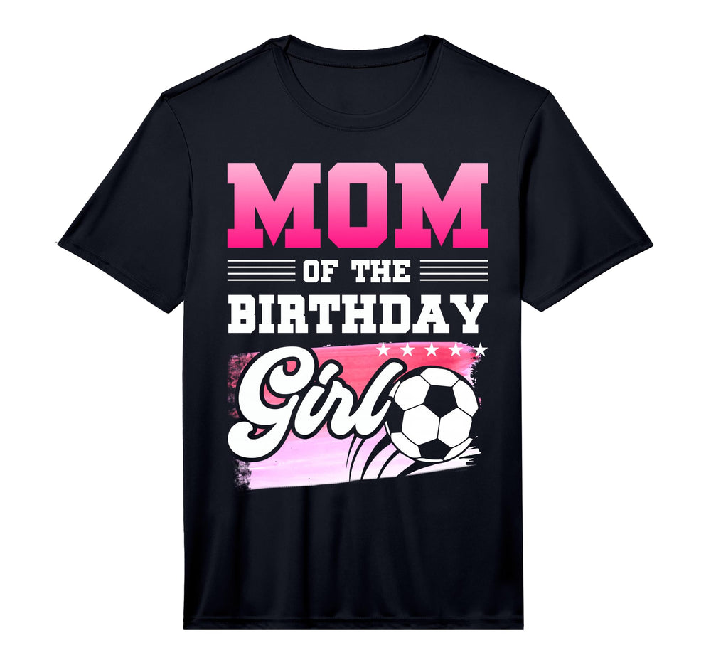 Mens Mom Birthday Soccer Players T-Shirt - Fun Novelty Design for Adults