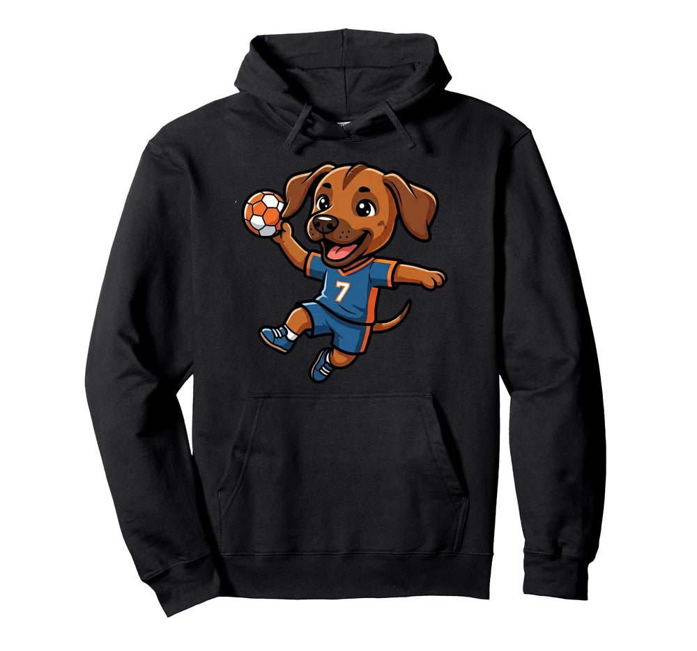 Watermelon Soccer Player Number 7 Hoodie - Fun Novelty Design Men Women