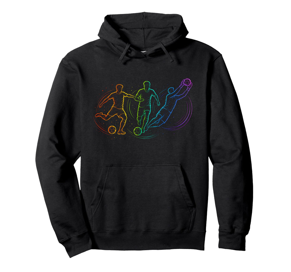 Soccer Goalie Player Sports Hoodie - Custom Art Print Unisex