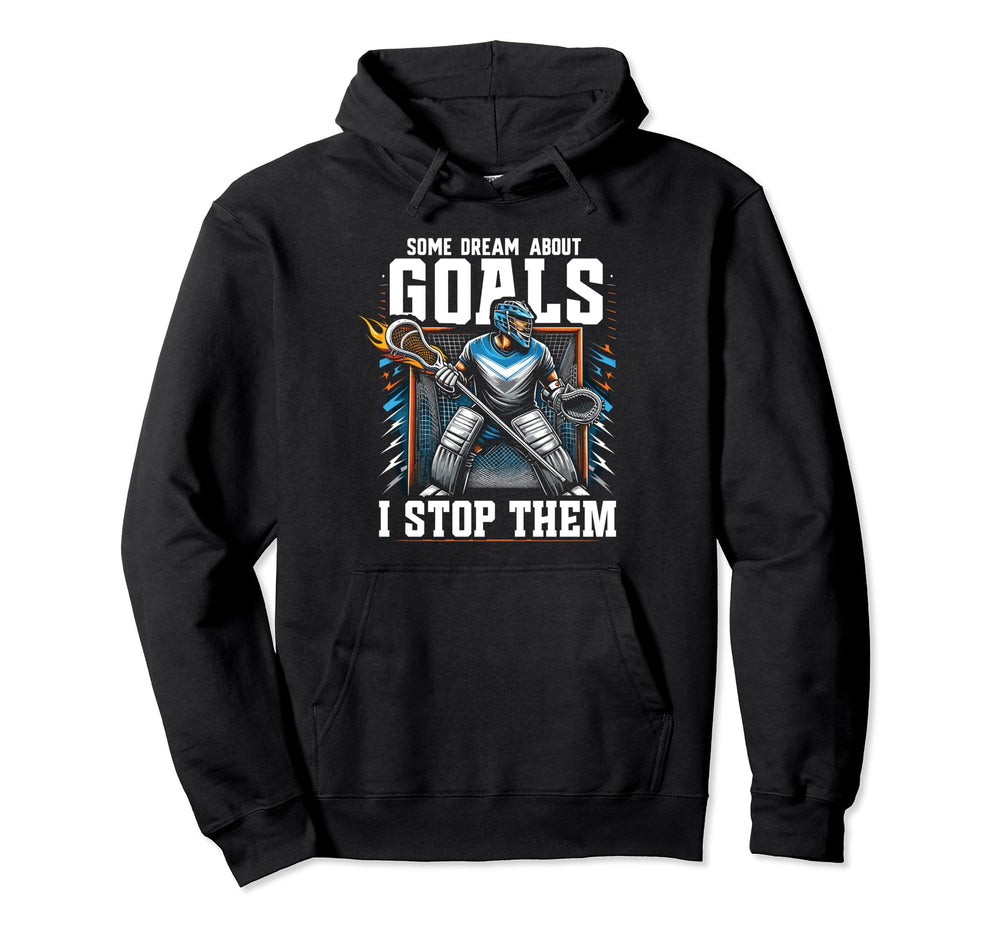 Goalkeeper Lax Goalie Lacrosse Goalie Hoodie - Custom Art Print Unisex