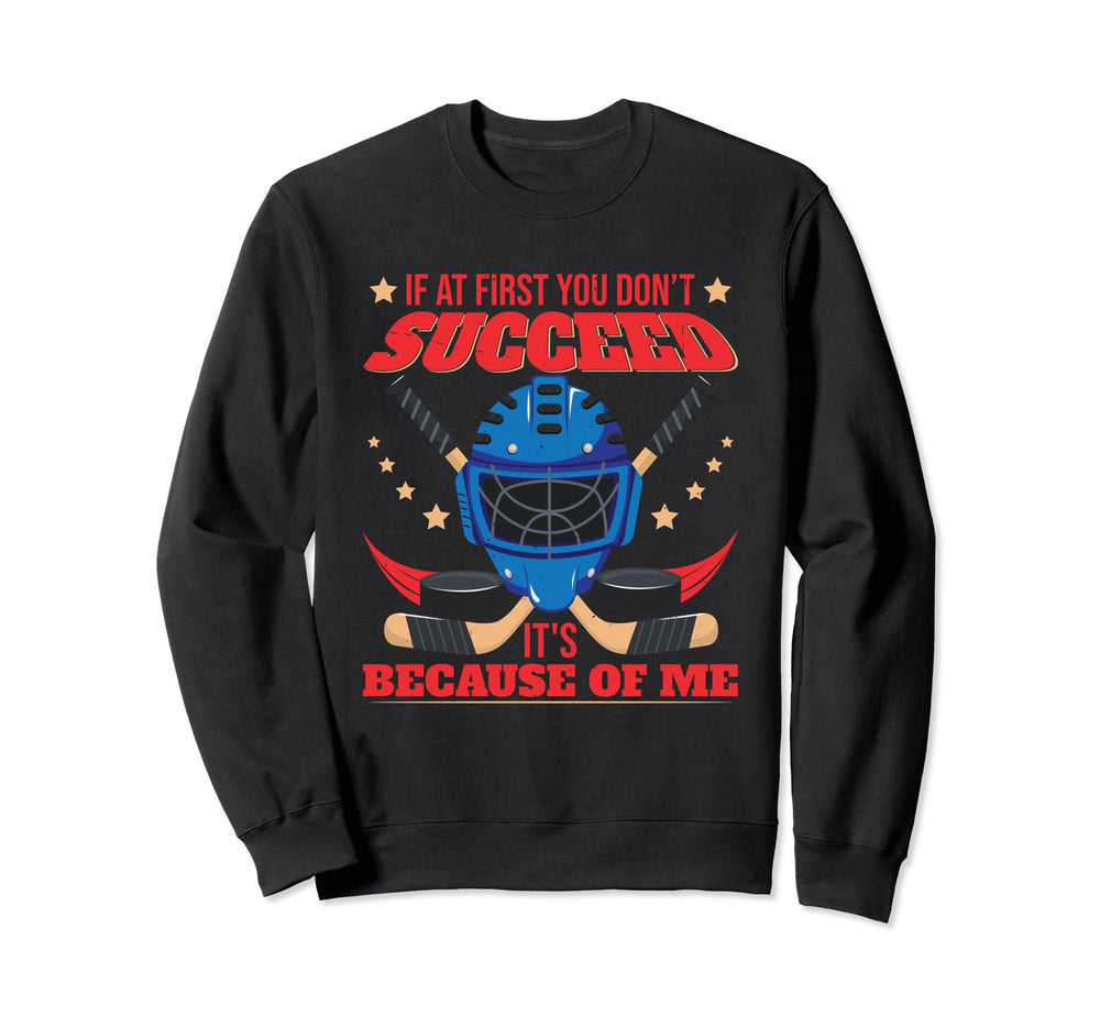 Goalie Ice Hockey Goalie Goalkeeper Sweatshirt - Custom Art Print Men Women