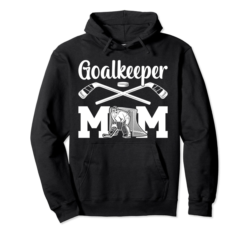 Ice Hockey Goalkeeper Mom Ice Hockey Hoodie - Custom Art Print for Adults