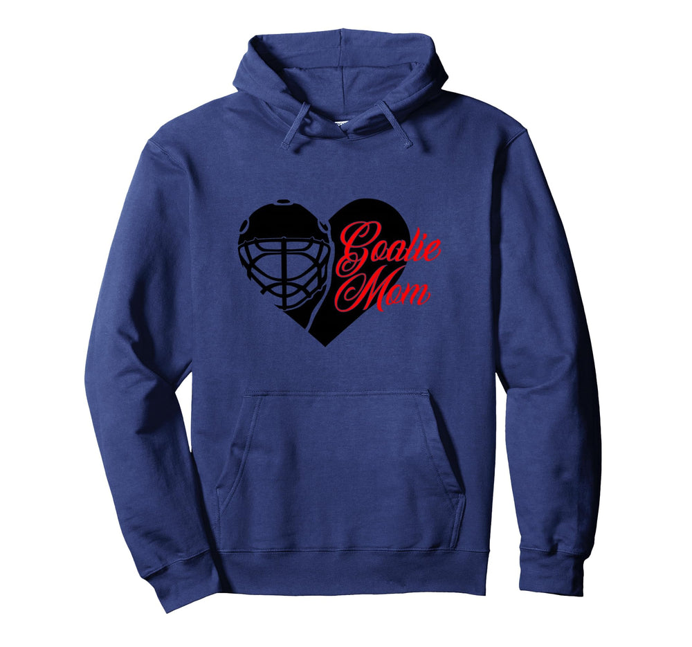 Ice Hockey Goalie Mom Mothers Day Hoodie - Custom Art Print for Adults