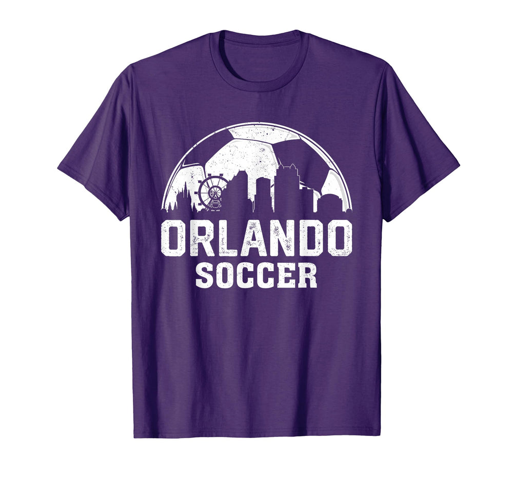 Orlando Soccer Football Sports Lover T-Shirt - Novelty Apparel Men Women