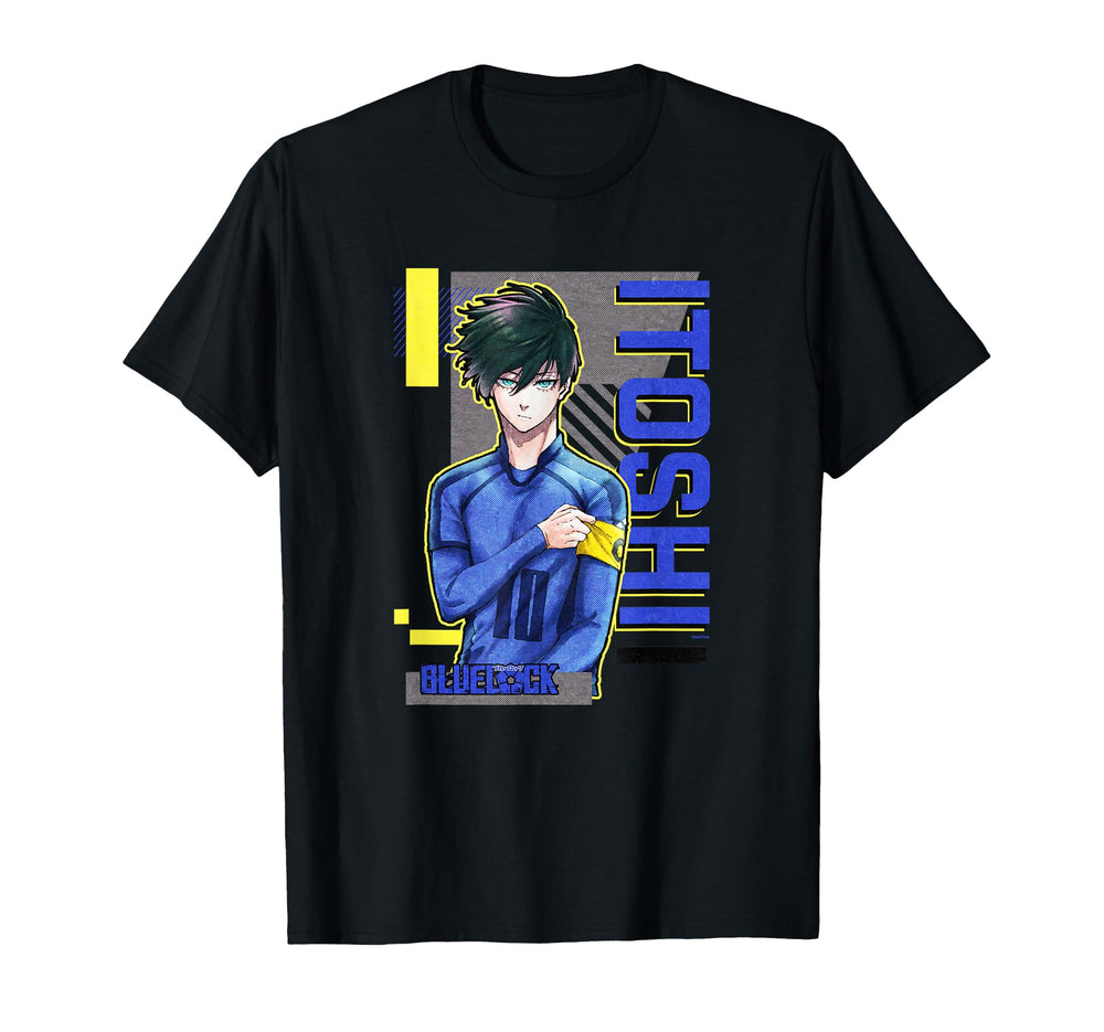 Blue Lock Rin Itoshi Captain Big T-Shirt - Fun Novelty Design Men Women