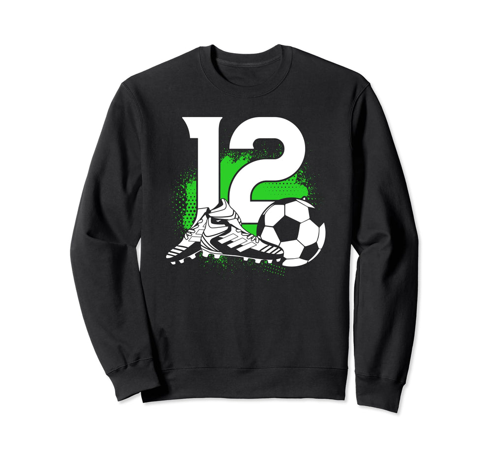 12 Years Old 12Th Birthday Gift Sweatshirt - Minimalist Print Men Women