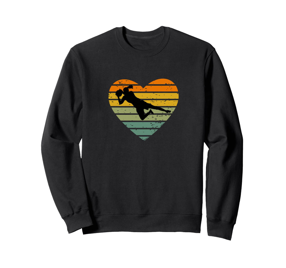 Goalkeeper Football Player Womens Sweatshirt - Custom Art Print Men Women