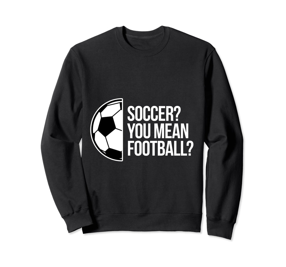 America Uk Soccer Football Goal Sweatshirt - Novelty Apparel for Adults