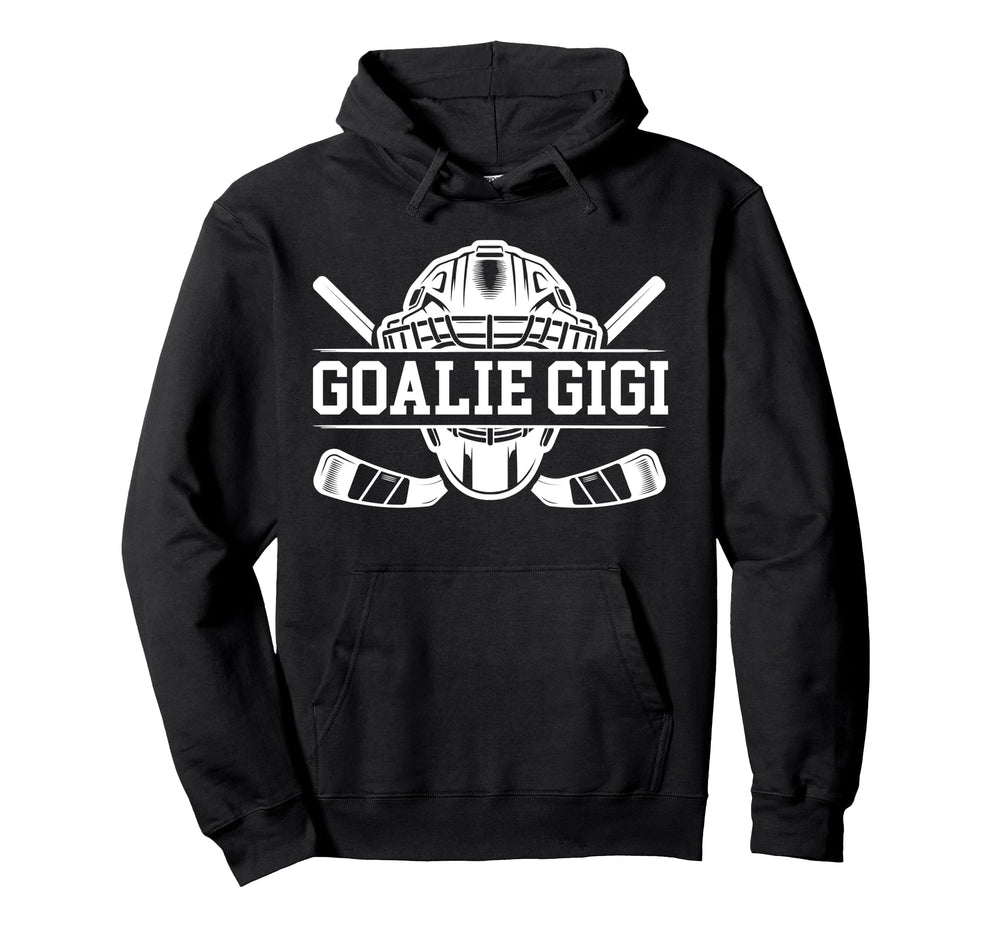 Ice Hockey Goalie Gigi Hockey Keeper Hoodie - Aesthetic Graphic Unisex
