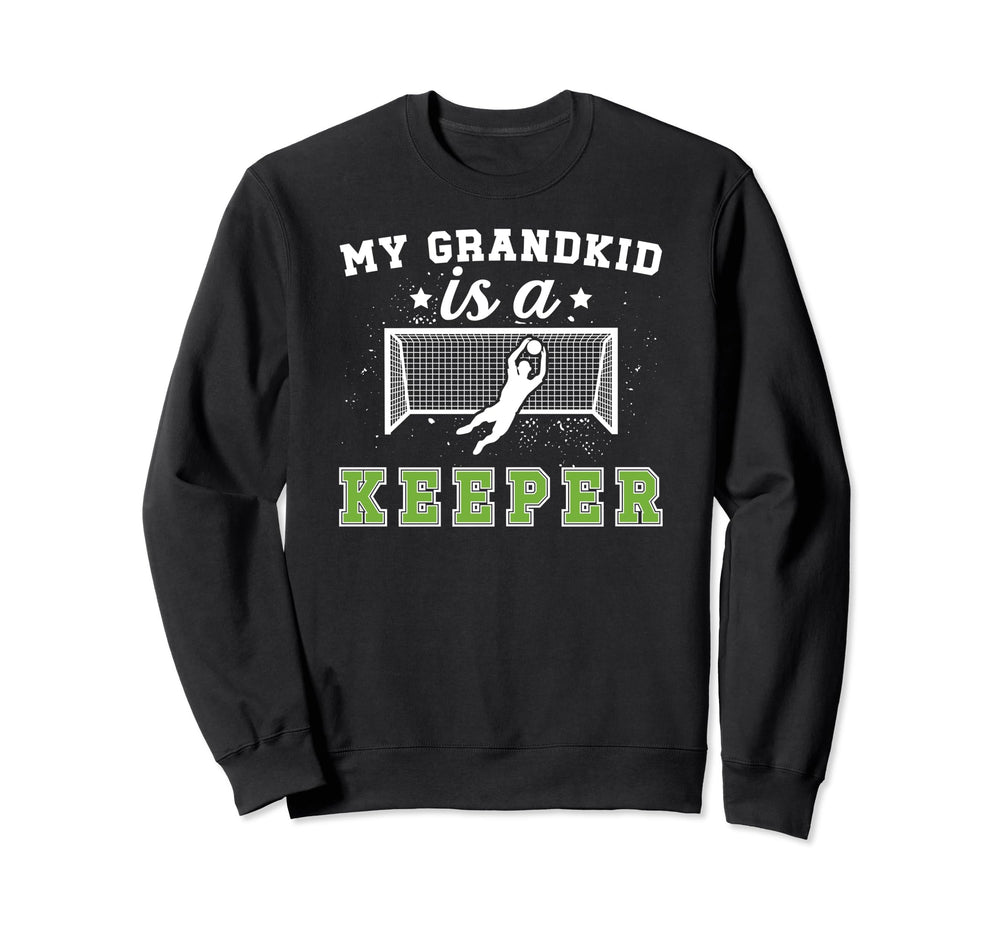 Proud Soccer Goalkeeper Grandpa Sweatshirt - Streetwear Style for Adults