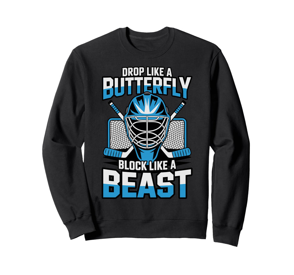 Ice Hockey Goalkeeper Sweatshirt - Casual Everyday Wear for Adults