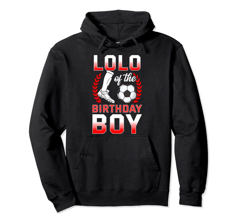 Lolo Birthday Soccer Player Bday Hoodie - Aesthetic Graphic Men Women