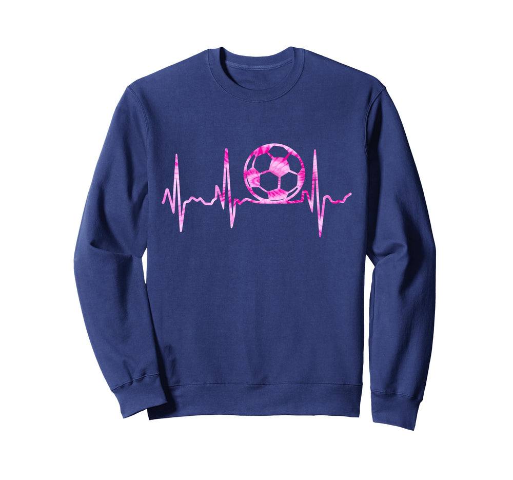 Soccer Heartbeat Teen Female Soccer Sweatshirt - Trendy Graphic Men Women