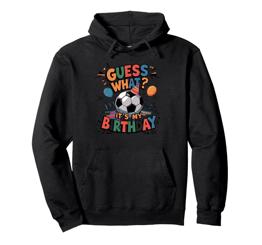 Soccer Theme Birthday Party Decorations Hoodie - Trendy Graphic Men Women