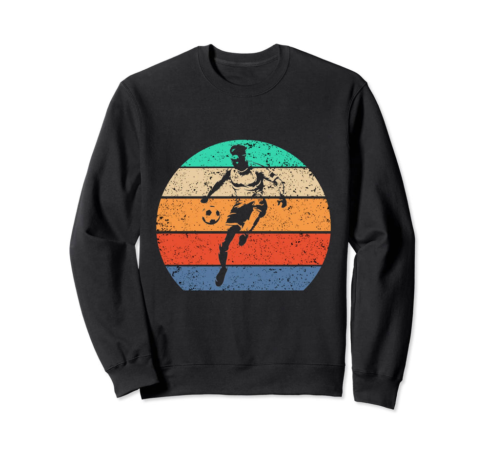 Soccer Ball Kick Goal Sport Sweatshirt - Fun Novelty Design for Adults