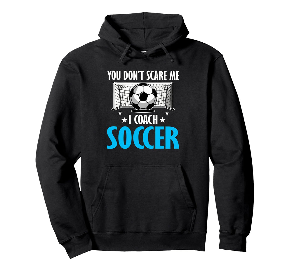 Coaching Soccer Dad Coach Soccer Coach Hoodie - Aesthetic Graphic Men Women