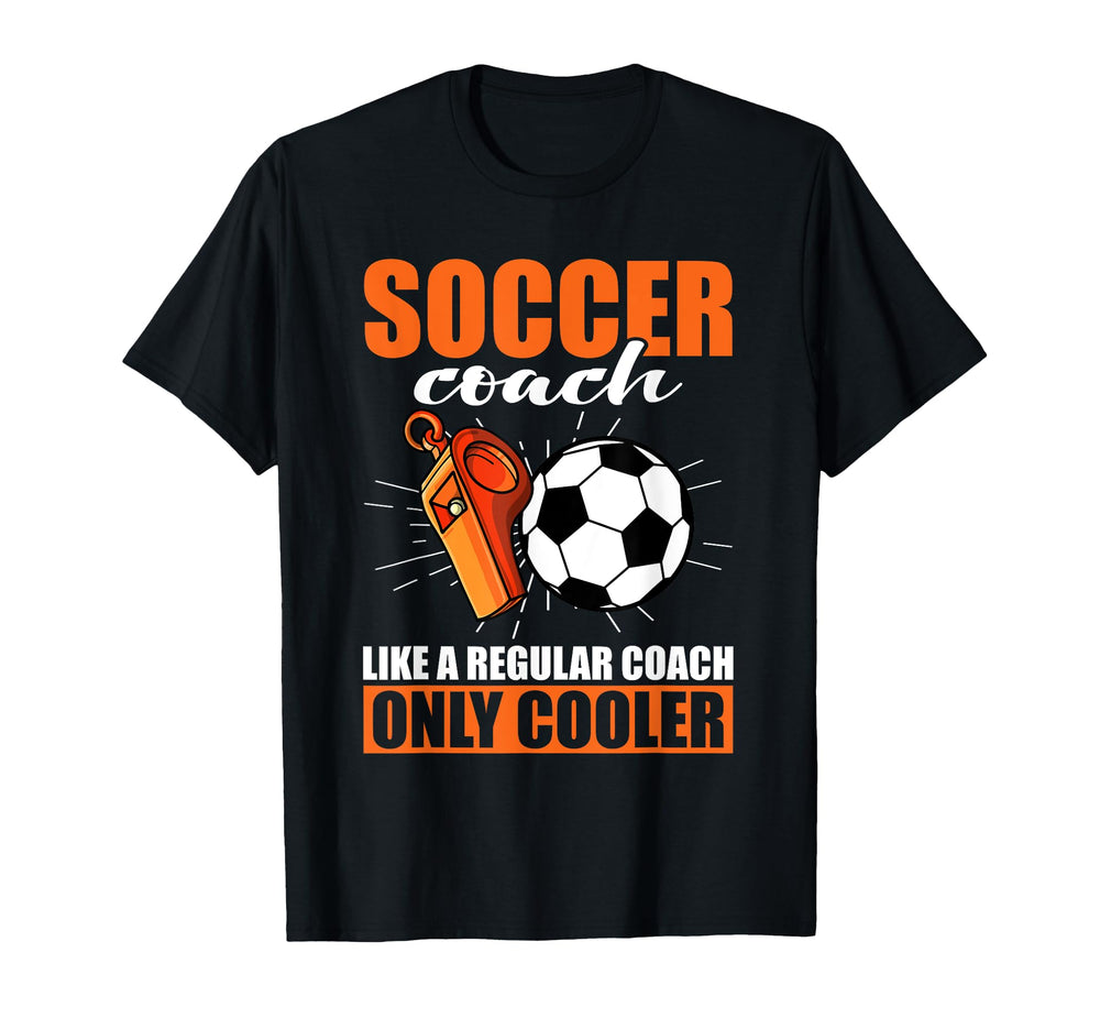 Coaching Soccer Dad Coach Soccer Coach T-Shirt - Minimalist Print Men Women
