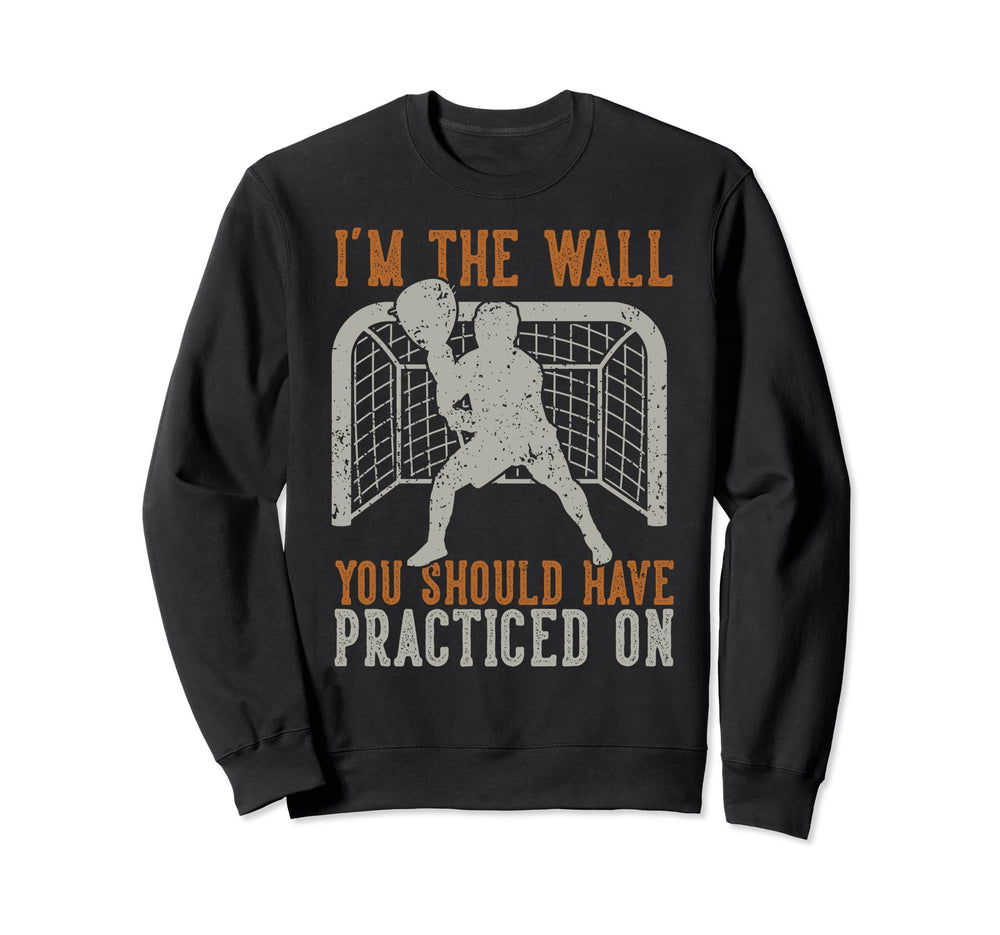 Lax Goalie Sport Lacrosse Goalkeeper Sweatshirt - Graphic Print for Adults