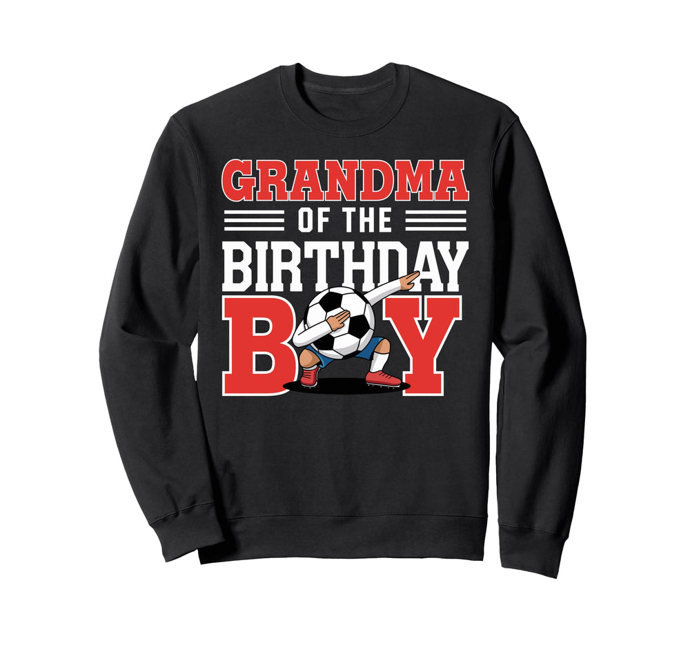 Grandma Birthday Soccer Fun Sweatshirt - Unique Graphic for Adults