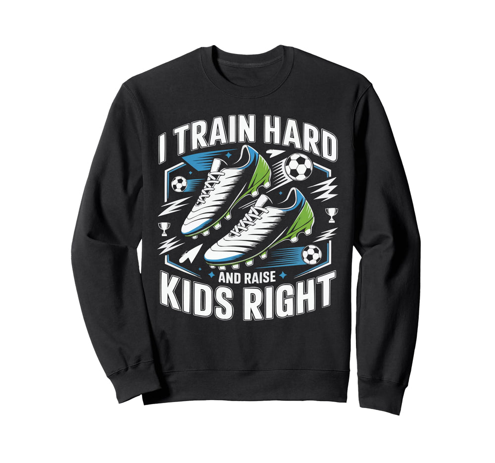 Soccer Player Soccer Dad Kick Sport Sweatshirt - Trendy Graphic Unisex