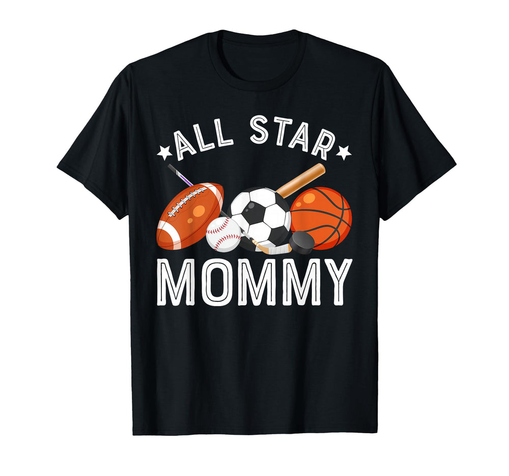 All Star Mommy Birthday Basketball T-Shirt - Streetwear Style for Adults