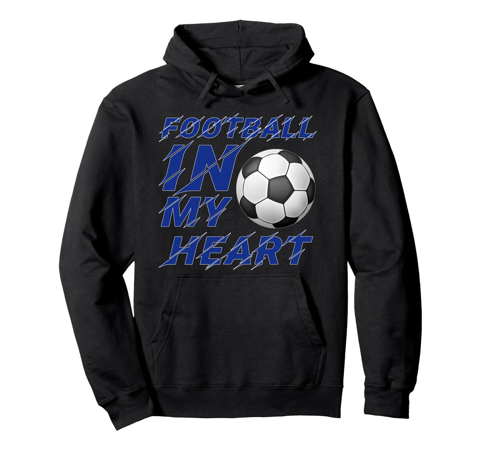 Football My Heart Soccer Lover 2026 Hoodie - Aesthetic Graphic Men Women