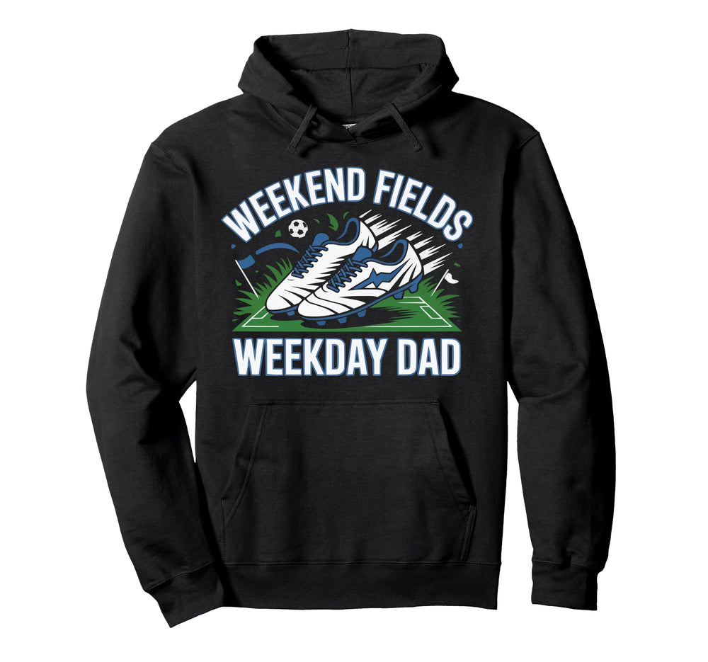 Soccer Player Soccer Dad Kick Sport Hoodie - Minimalist Print Unisex