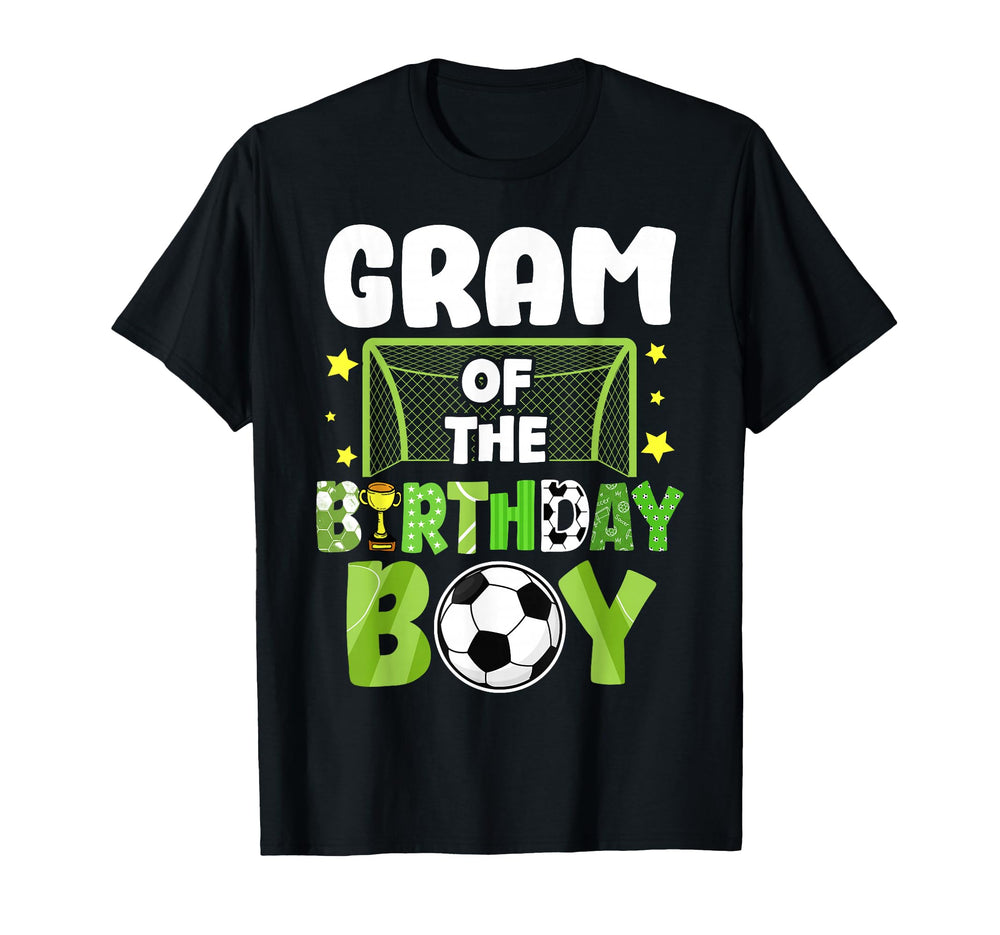 Soccer Gram Birthday Party Family T-Shirt - Streetwear Style Men Women
