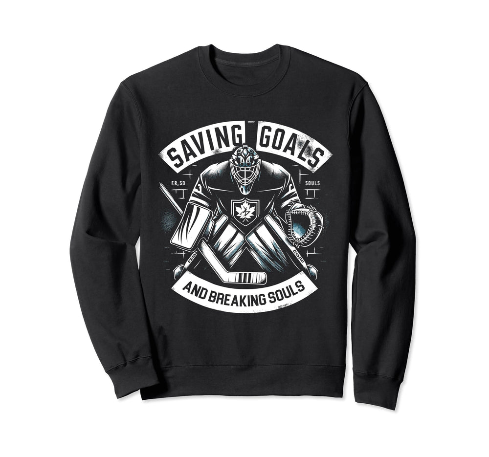Ice Hockey Goalie Goaltender Keeper Sweatshirt - Streetwear Style Unisex