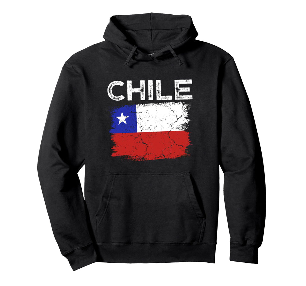 Chile Flag Patriotic Football Proud Hoodie - Fun Novelty Design for Adults