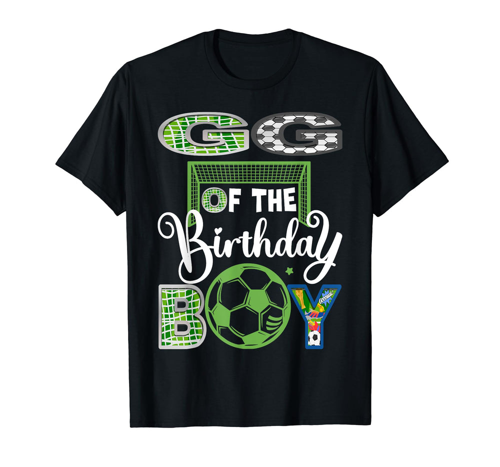 Gg Birthday Soccer Baller Birthday T-Shirt - Minimalist Print for Adults