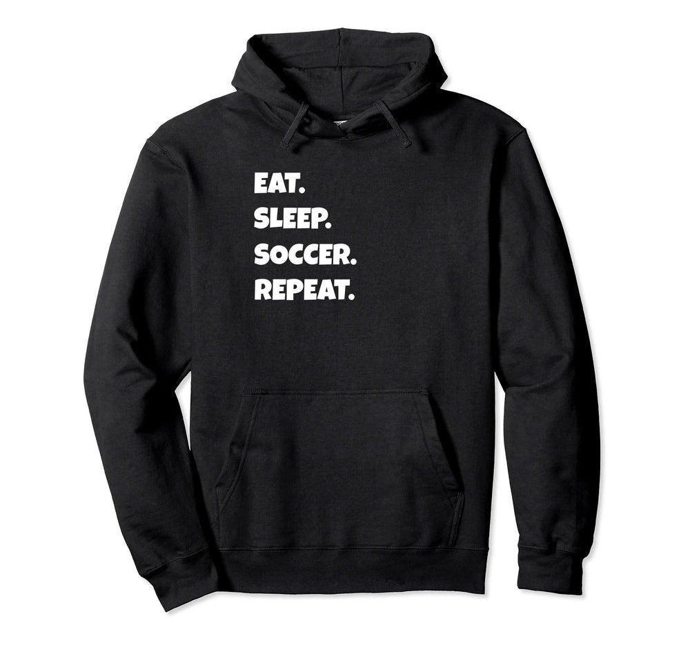 Soccer Png Eat Sleep Sports Repeat Hoodie - Trendy Graphic Men Women