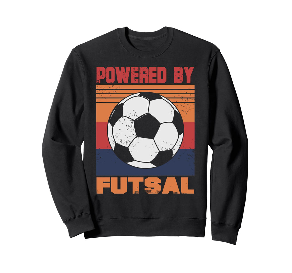 Powered Futsal Energy Athlete Sweatshirt - Custom Art Print Men Women